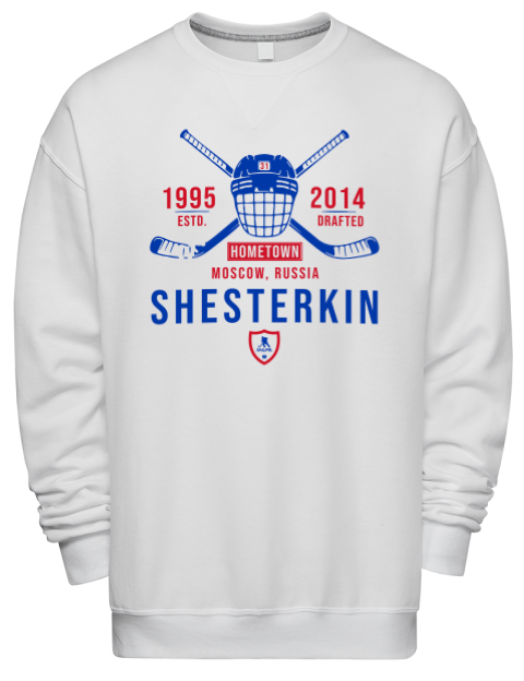 Classic Heritage Igor Shesterkin Premium Unisex Crewneck Sweatshirt | Swagsta