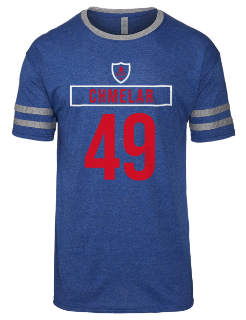 Away Jersey Jaroslav Chmelar Men's Tri-Blend T-Shirt | Swagsta