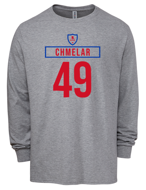 Home Jersey Jaroslav Chmelar Men's Premium Blend Long Sleeve-T-Shirt | Swagsta