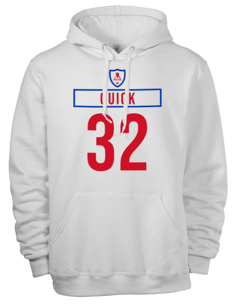 Home Jersey Jonathan Quick Eco Premium Unisex Hooded Sweatshirt | Swagsta