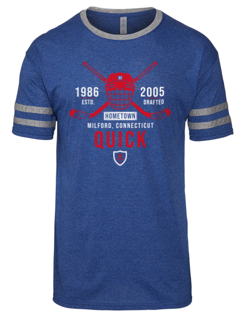 Heritage Jonathan Quick Men's Tri-Blend T-Shirt | Swagsta