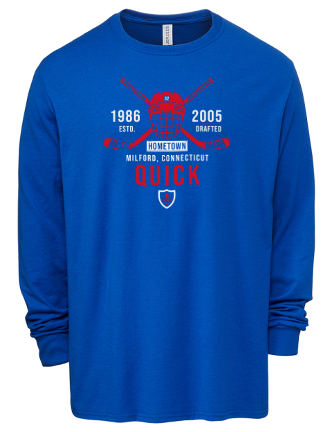 Heritage Jonathan Quick Men's Premium Blend Long Sleeve-T-Shirt | Swagsta