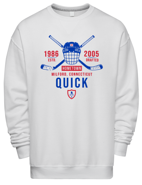 Classic Heritage Jonathan Quick Premium Unisex Crewneck Sweatshirt | Swagsta