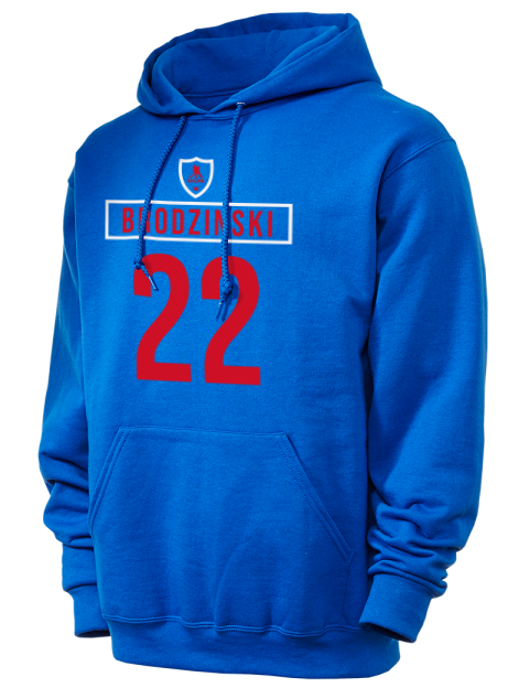 Away Jersey Jonny Brodzinski Unisex Hooded Sweatshirt | Swagsta