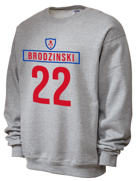 Home Jersey Jonny Brodzinski Unisex Crewneck Sweatshirt | Swagsta