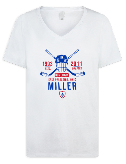 Classic Heritage JT Miller Premium Ladies V-Neck T-Shirt | Swagsta