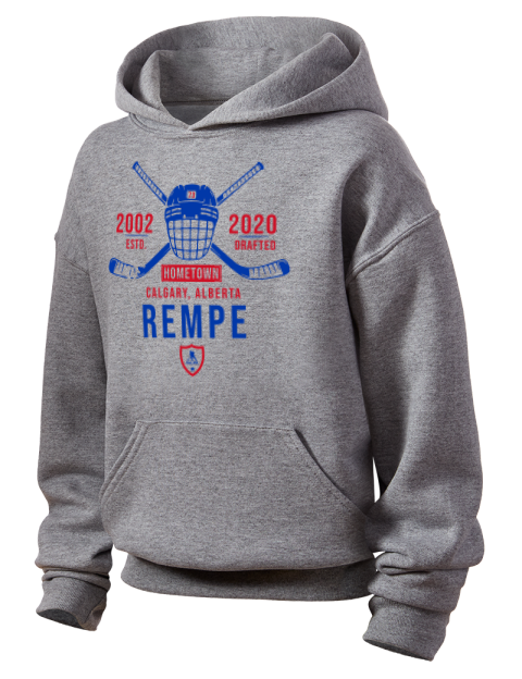 Classic Heritage Matt Rempe Youth Hooded Sweatshirt | Swagsta