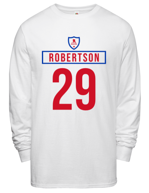 Home Jersey Matthew Robertson Men's Long-Sleeve T-Shirt | Swagsta