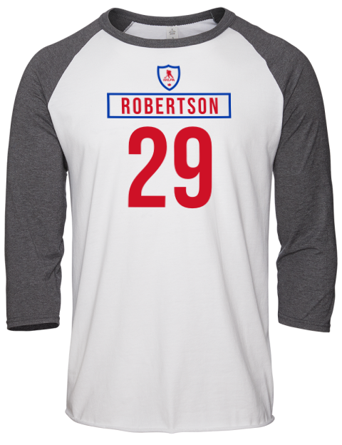 Home Jersey Matthew Robertson Unisex Premium Three-Quarter Raglan T-Shirt | Swagsta