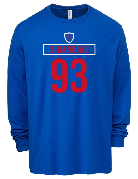 Away Jersey Mika Zibanejad Men's Premium Blend Long Sleeve-T-Shirt | Swagsta