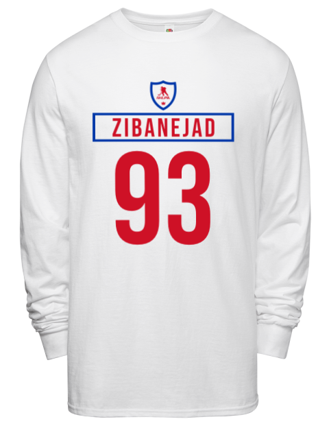 Home Jersey Mika Zibanejad Men's Long-Sleeve T-Shirt | Swagsta