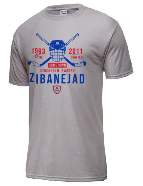 Classic Heritage Mika Zibanejad Dri-Power Unisex T-Shirt | Swagsta