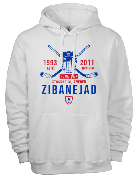 Classic Heritage Mika Zibanejad Eco Premium Unisex Hooded Sweatshirt | Swagsta