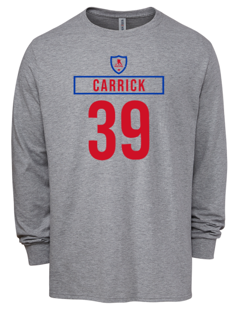 Home Jersey Sam Carrick Men's Premium Blend Long Sleeve-T-Shirt | Swagsta