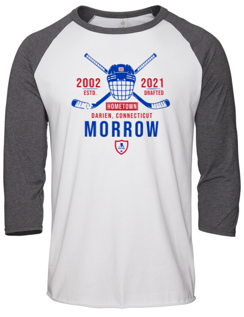 Classic Heritage Scott Morrow Unisex Premium Three-Quarter Raglan T-Shirt | Swagsta