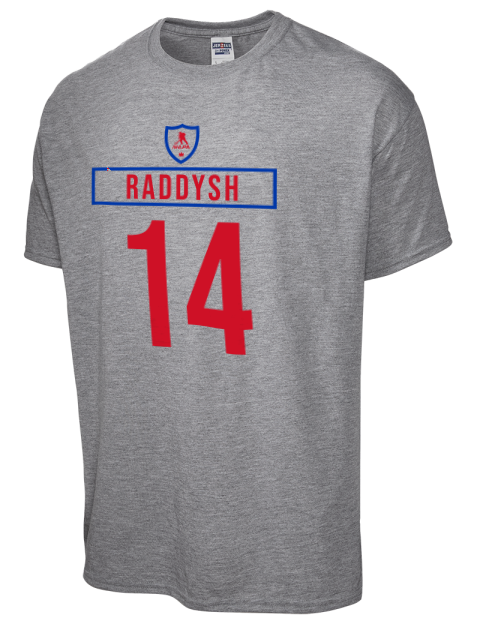 Home Jersey Taylor Raddysh Dri-Power Unisex T-Shirt | Swagsta