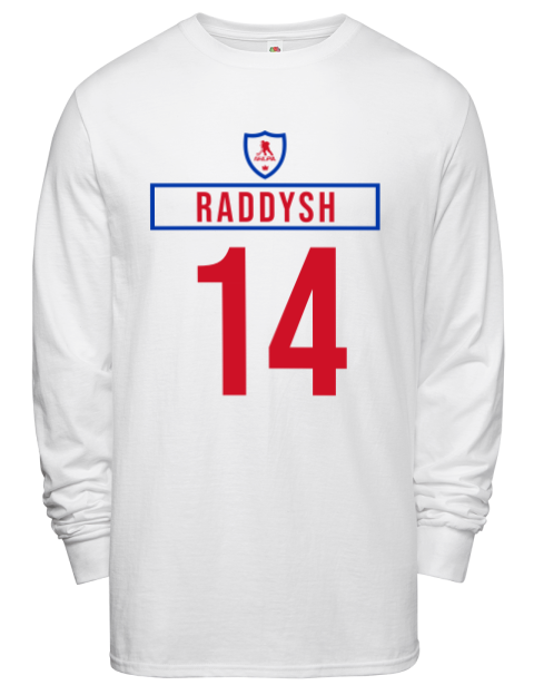 Home Jersey Taylor Raddysh Men's Long-Sleeve T-Shirt | Swagsta