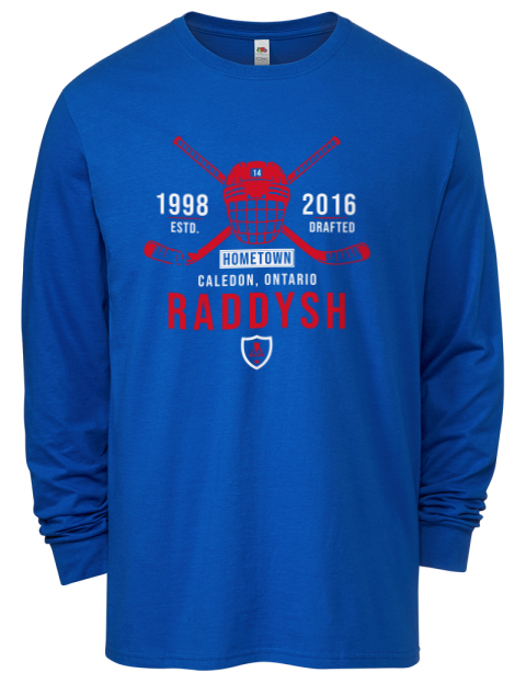 Heritage Taylor Raddysh Men's Long-Sleeve T-Shirt | Swagsta