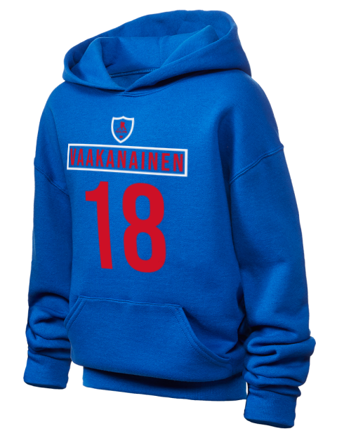 Away Jersey Urho Vaakanainen Youth Hooded Sweatshirt | Swagsta