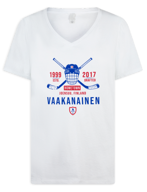 Classic Heritage Urho Vaakanainen Premium Ladies V-Neck T-Shirt | Swagsta