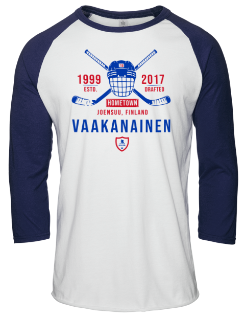 Classic Heritage Urho Vaakanainen Unisex Premium Three-Quarter Raglan T-Shirt | Swagsta
