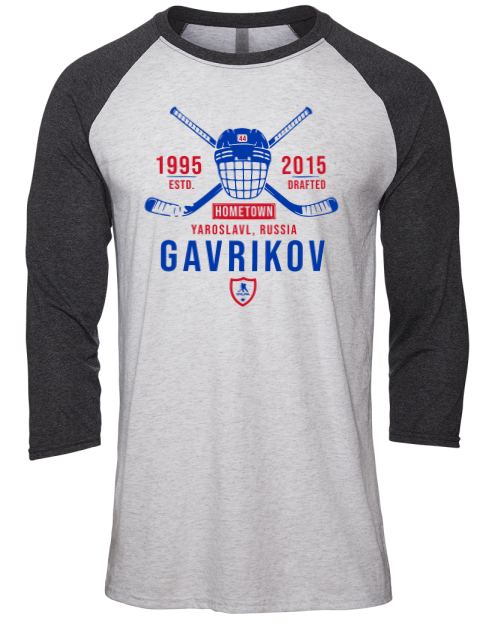 Classic Heritage Vladislav Gavrikov Unisex Premium Three-Quarter Raglan T-Shirt | Swagsta