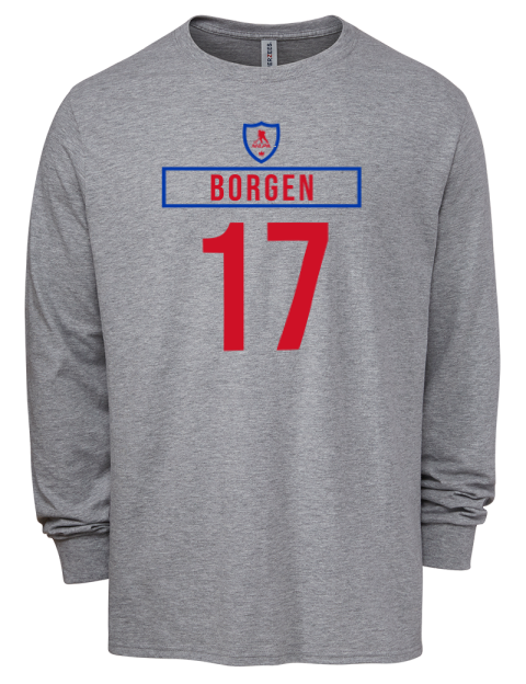 Home Jersey William Borgen Men's Premium Blend Long Sleeve-T-Shirt | Swagsta