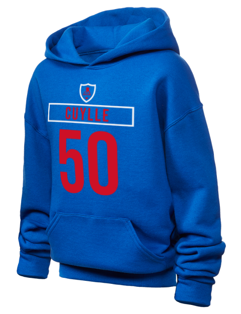 Away Jersey William Cuylle Youth Hooded Sweatshirt | Swagsta