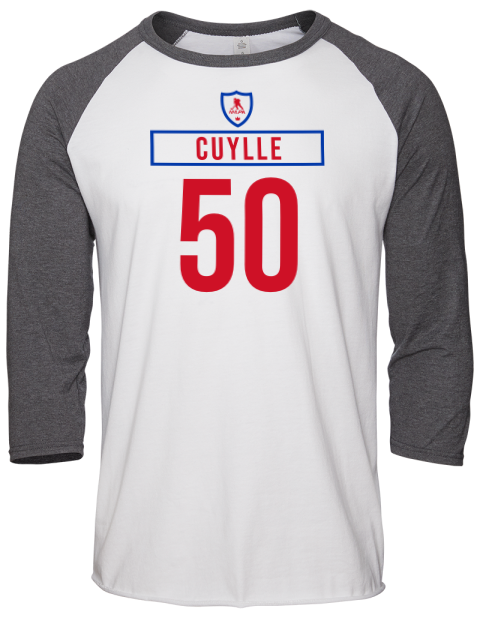 Home Jersey William Cuylle Unisex Premium Three-Quarter Raglan T-Shirt | Swagsta