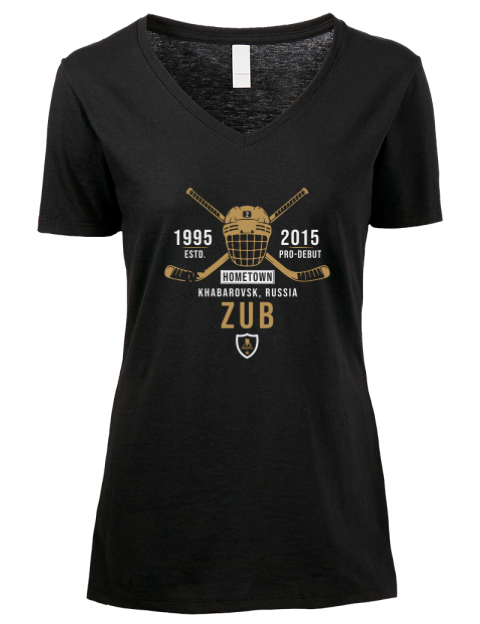 Heritage Artem Zub Premium Ladies V-Neck T-Shirt | Swagsta