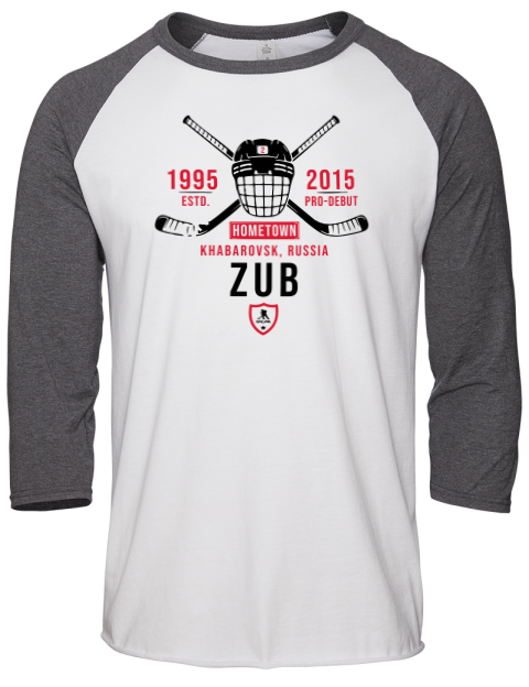 Classic Heritage Artem Zub Unisex Premium Three-Quarter Raglan T-Shirt | Swagsta