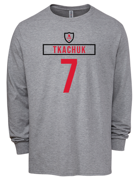 Home Jersey Braeden Tkachuk Men's Premium Blend Long Sleeve-T-Shirt | Swagsta