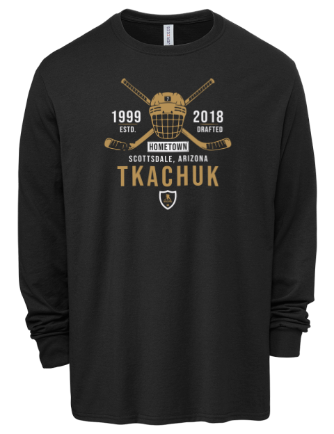 Heritage Braeden Tkachuk Men's Premium Blend Long Sleeve-T-Shirt | Swagsta