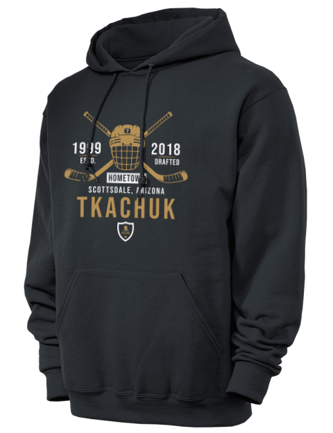 Heritage Braeden Tkachuk Unisex Hooded Sweatshirt | Swagsta