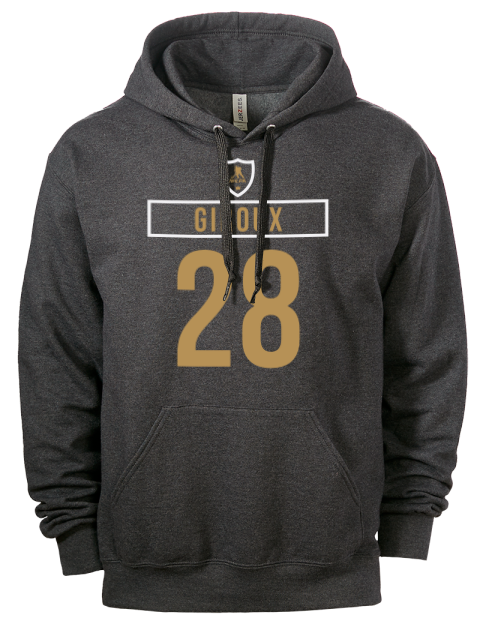 Away Jersey Claude Giroux Eco Premium Unisex Hooded Sweatshirt | Swagsta