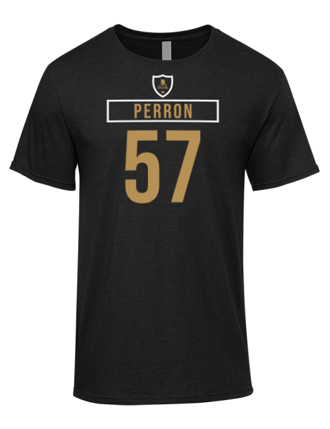 Away Jersey David Perron Premium Ring-Spun Cotton Unisex T-Shirt | Swagsta