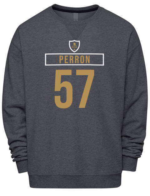 Away Jersey David Perron Premium Unisex Crewneck Sweatshirt | Swagsta