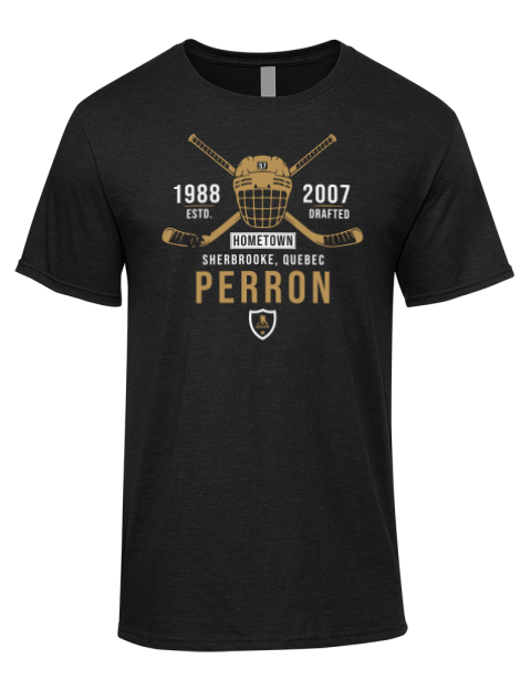 Heritage David Perron Premium Ring-Spun Cotton Unisex T-Shirt | Swagsta