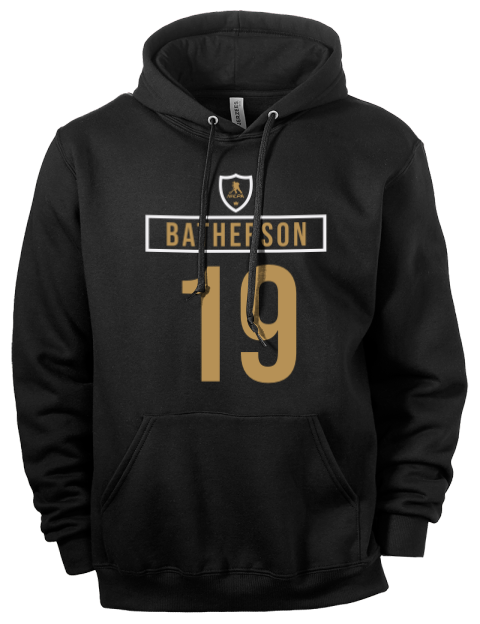 Away Jersey Drake Batherson Eco Premium Unisex Hooded Sweatshirt | Swagsta