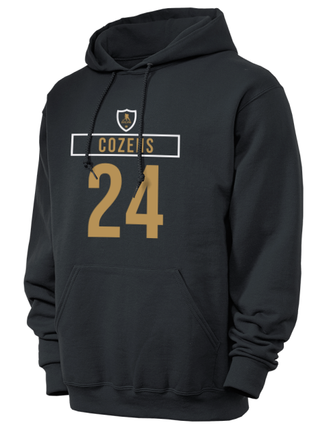 Away Jersey Dylan Cozens Unisex Hooded Sweatshirt | Swagsta
