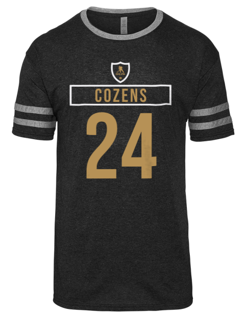 Away Jersey Dylan Cozens Men's Tri-Blend T-Shirt | Swagsta