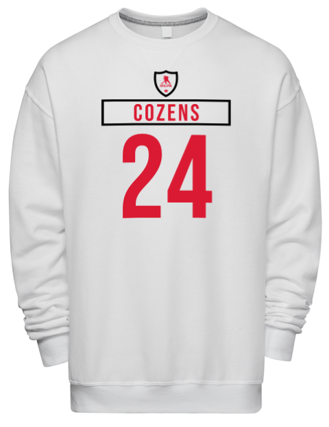 Home Jersey Dylan Cozens Premium Unisex Crewneck Sweatshirt | Swagsta