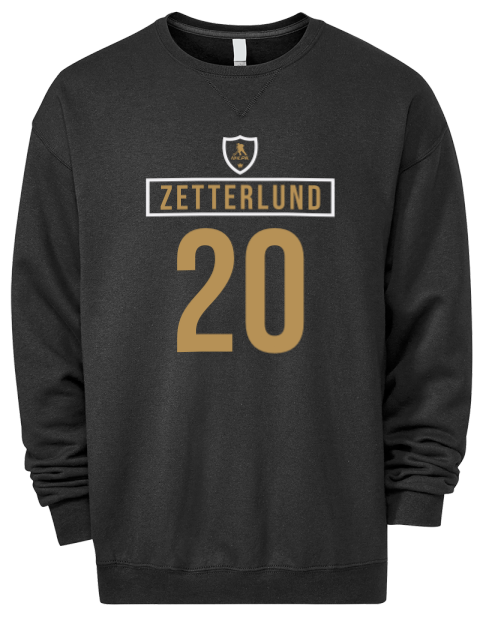 Away Jersey Fabian Zetterlund Premium Unisex Crewneck Sweatshirt | Swagsta