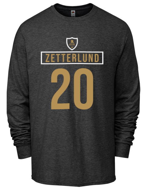 Away Jersey Fabian Zetterlund Men's Long-Sleeve T-Shirt | Swagsta