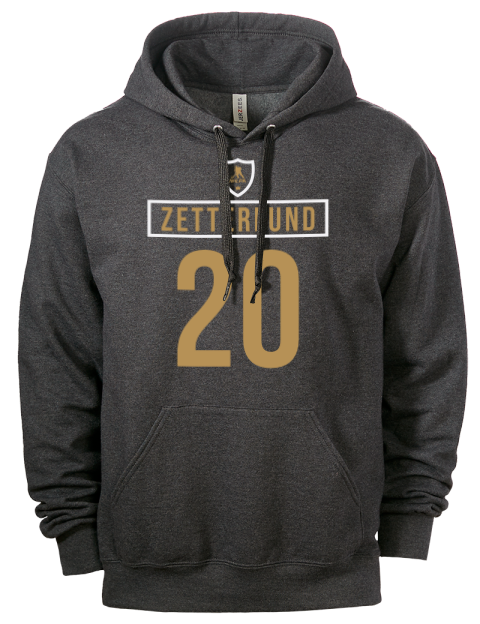 Away Jersey Fabian Zetterlund Eco Premium Unisex Hooded Sweatshirt | Swagsta