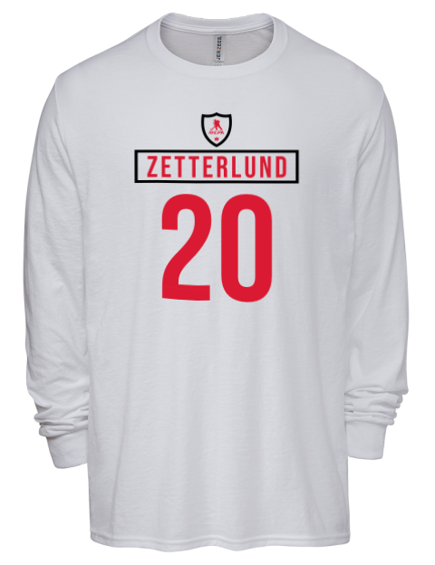 Home Jersey Fabian Zetterlund Men's Premium Blend Long Sleeve-T-Shirt | Swagsta