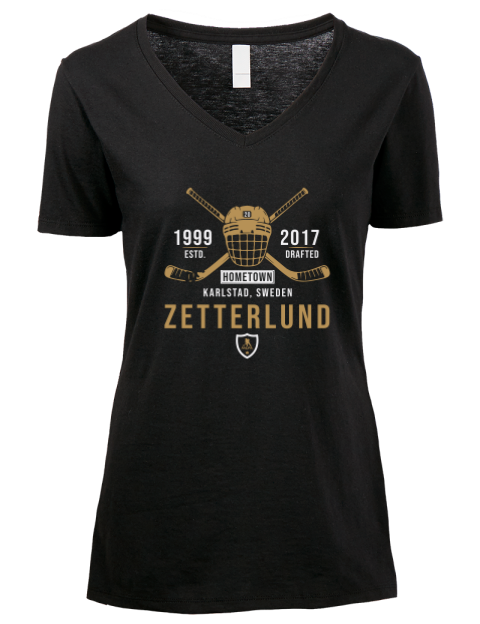 Heritage Fabian Zetterlund Premium Ladies V-Neck T-Shirt | Swagsta