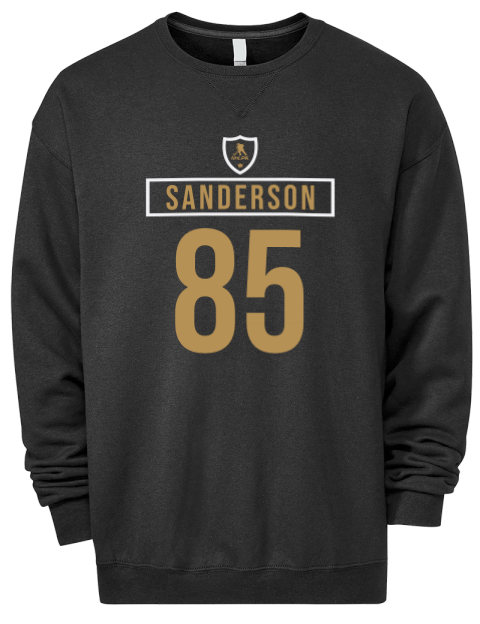 Away Jersey Jake Sanderson Premium Unisex Crewneck Sweatshirt | Swagsta
