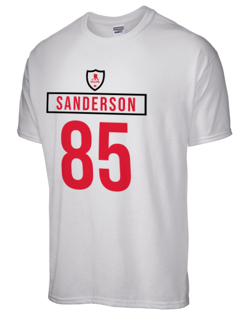 Home Jersey Jake Sanderson Dri-Power Unisex T-Shirt | Swagsta