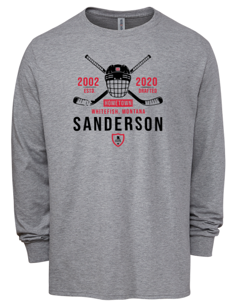 Classic Heritage Jake Sanderson Men's Premium Blend Long Sleeve-T-Shirt | Swagsta